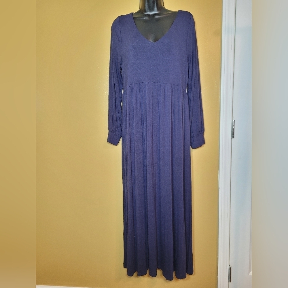 The Nines by Hatch Long Sleeve Maxi Dress sz M